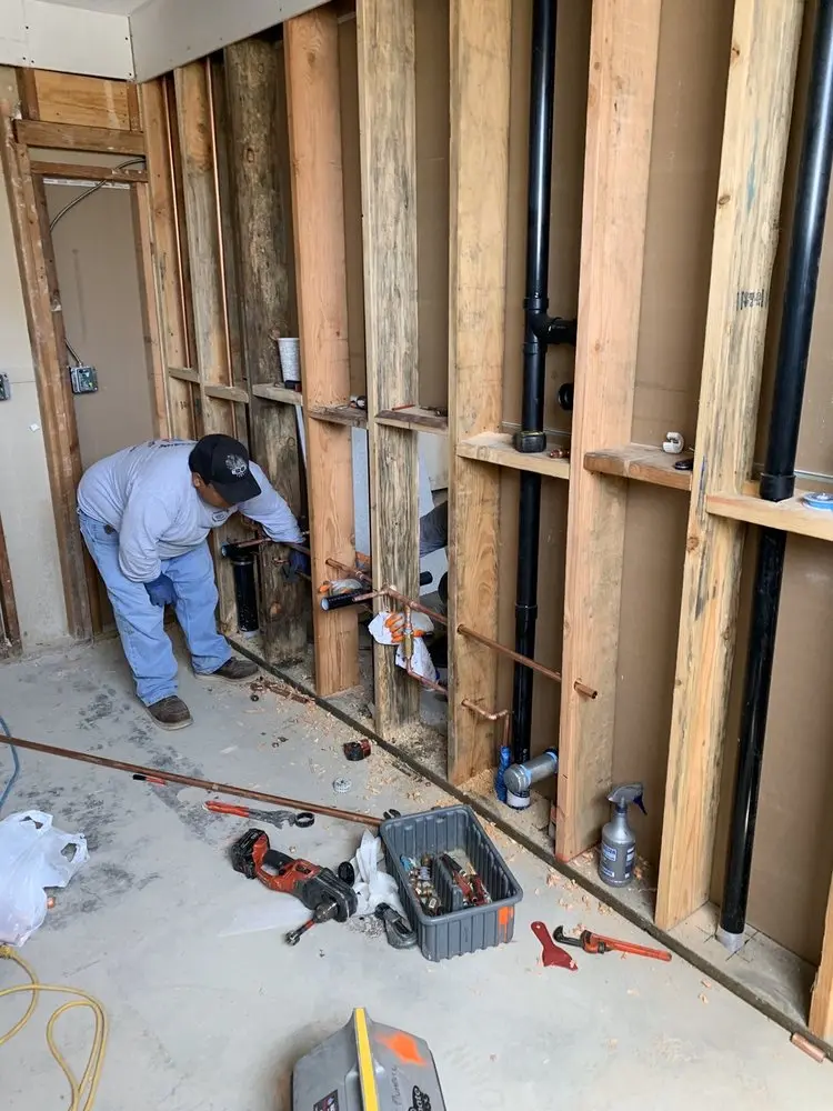 Commercial rough-in plumbing for Trenchless Sewer Repair in Rutledge